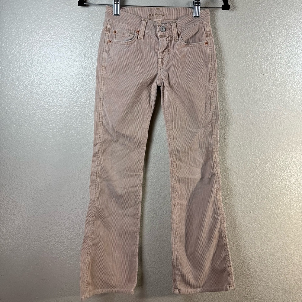 7 for all man kind “A” pocket Corduroy Flare Pants SZ:7